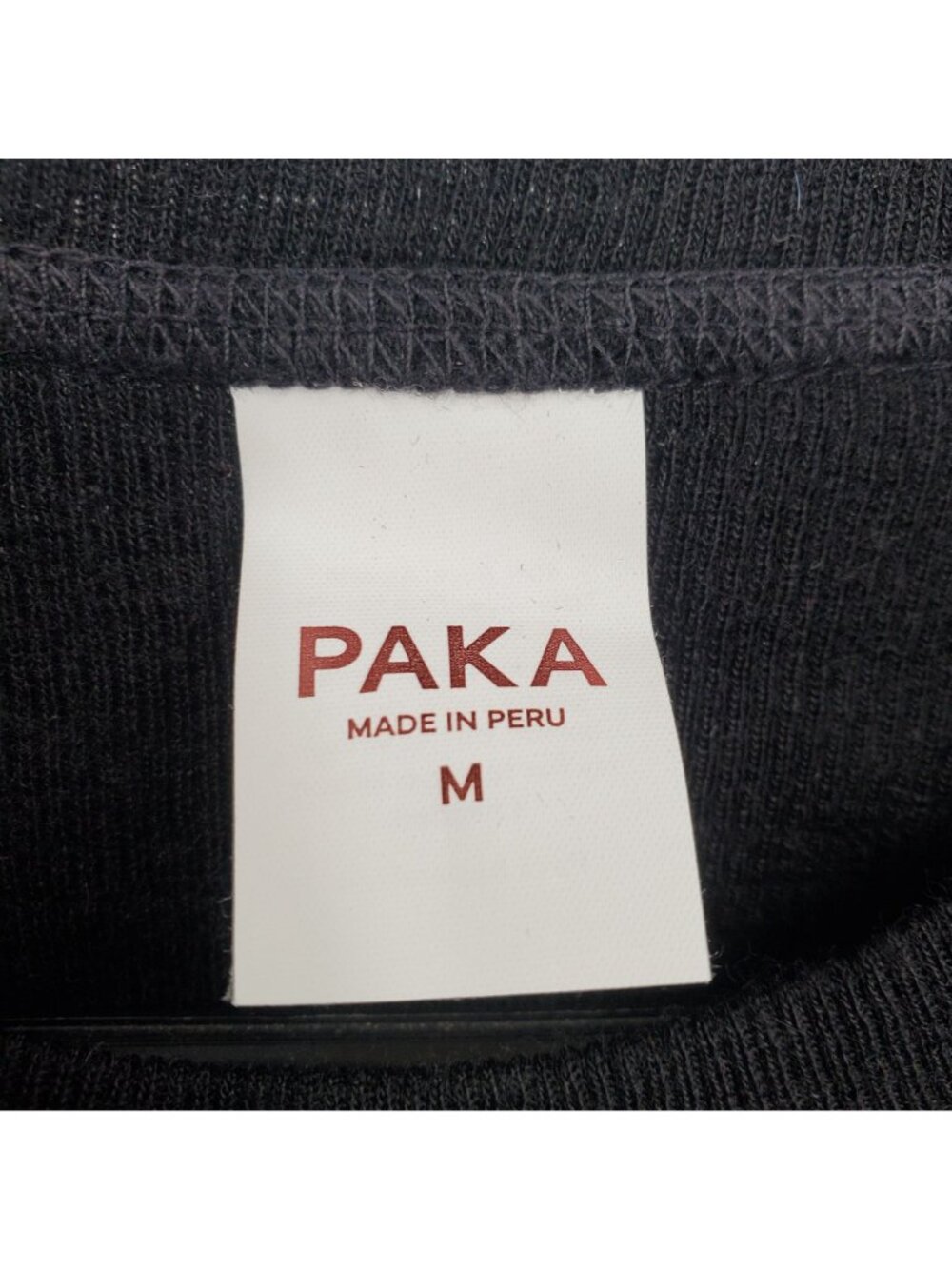 Paka 1.0 Thermal Crew Long Sleeve Top Women Size Medium NWT Royal Alpaca Blend - Picture 4 of 11